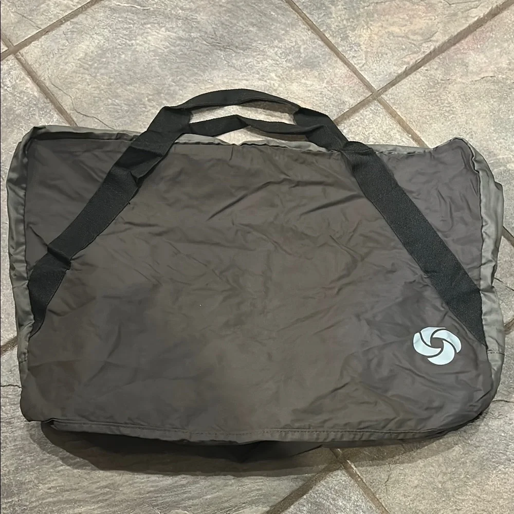 💥 2/$10 Black Nylon Lightweight packable travel Bag suitcase duffel